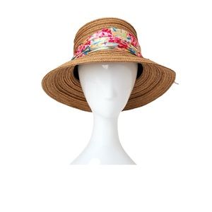 Time and Tru Women's Straw Cloche Hat
